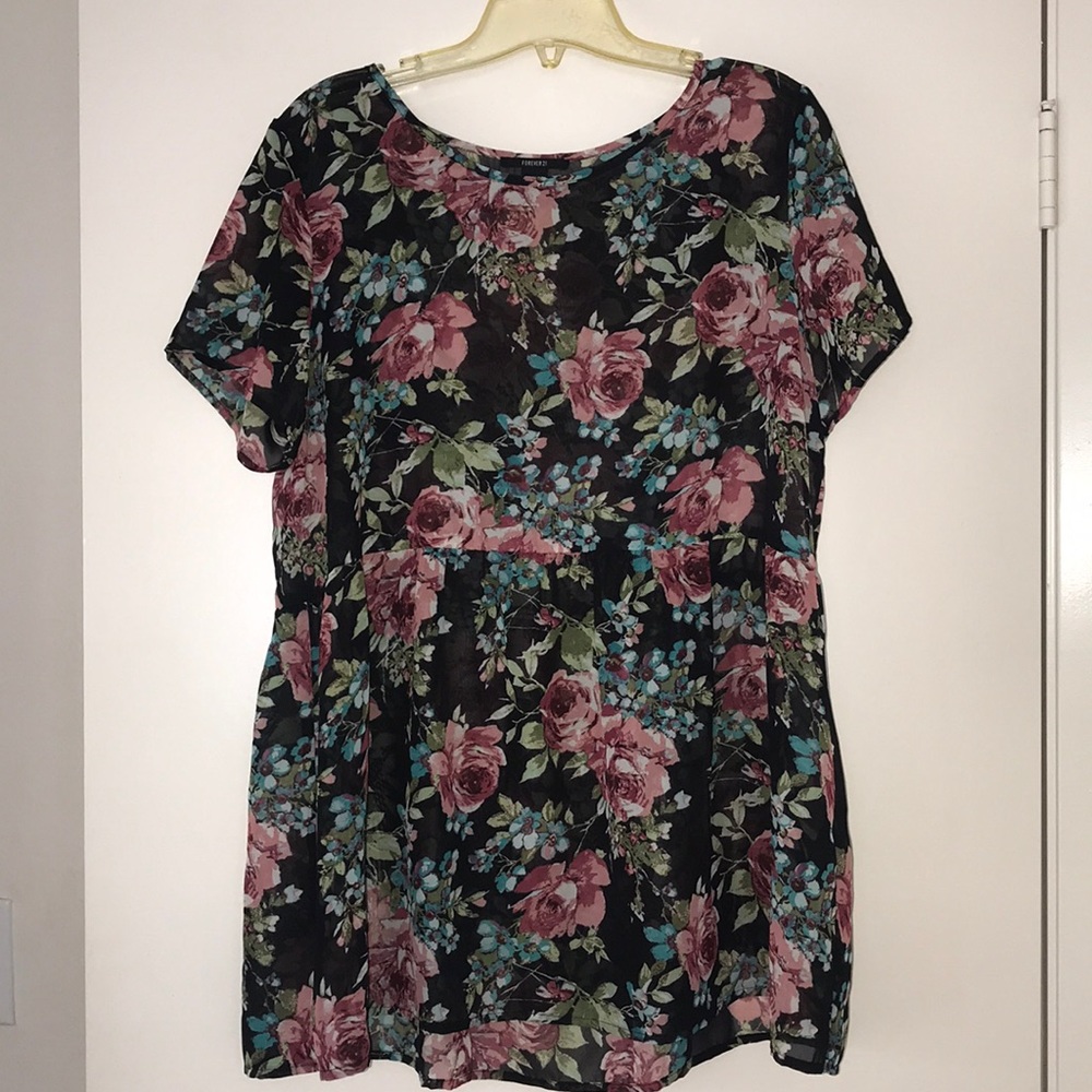 Forever 21 | Sheer Boxy Top